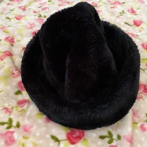 Black Fur Hat